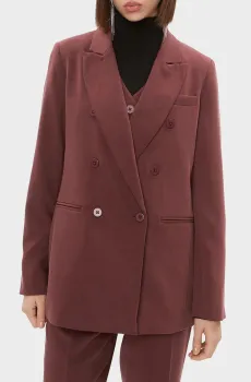 Женский бордовый жакет Бордовый 8 DKNY UG3JX043