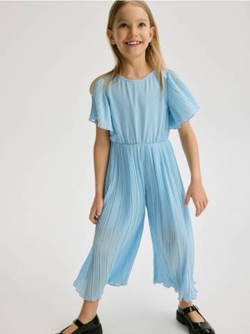 Reserved - Комбінезон з короткими рукавами - блідо-блакитний - 177EX-05X