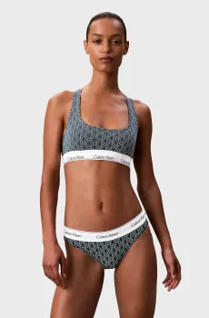 Женские трусики с узором BIKINI Разноцветный L Calvin Klein LV00QF8520