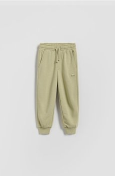 Reserved - Бавовняні джоггери - світло-зелений - 474HK-70X