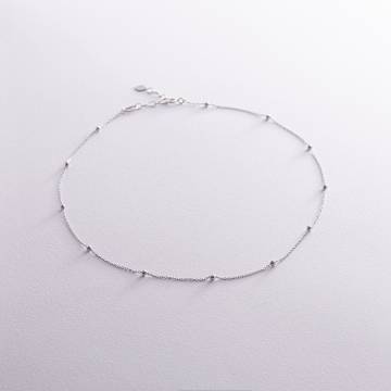 Серебряное колье "Шарики" 908-01224 Серебряное колье "Шарики" 908-01224