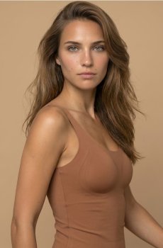 Топ типу camisole зі вбудованим бюстгальтером - пшеничний