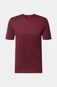Мужская бордовая футболка Бордовый S HUGO 10507