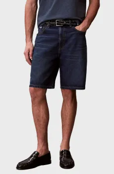 Мужские синие джинсовые шорты 90S SHORT OIL Синий 34 Calvin Klein Jeans LV04RF792G