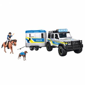 Ігровий набір Dickie Toys Поліція Перевезення коней (3717007) Ігровий набір Dickie Toys Поліція Перевезення коней (3717007)