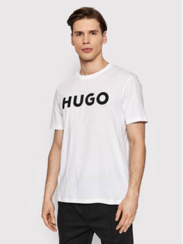 Hugo Футболка Dulivio 50467556 Білий Regular Fit Hugo Футболка Dulivio 50467556 Білий Regular Fit