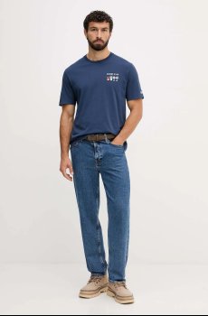 Хлопковая футболка MC2 Saint Barth