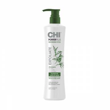Стимулирующий шампунь-эксфолиант для волос Chi Power Plus Shampoo, 946 мл Стимулирующий шампунь-эксфолиант для волос Chi Power Plus Shampoo, 946 мл