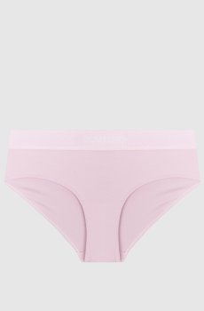 Розовые трусики с узором логотипа
