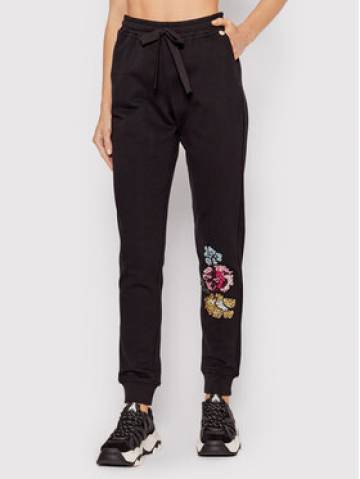 Blugirl Blumarine Спортивні штани RH1080-F0847 Чорний Regular Fit Blugirl Blumarine Спортивні штани RH1080-F0847 Чорний Regular Fit