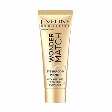 База под тени Eveline Cosmetics Wonder Match Eyeshadow Primer, 10 мл База под тени Eveline Cosmetics Wonder Match Eyeshadow Primer, 10 мл