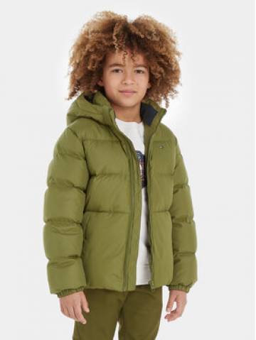Tommy Hilfiger Пуховик Essential KB0KB08341 S Хакі Regular Fit Tommy Hilfiger Пуховик Essential KB0KB08341 S Хакі Regular Fit