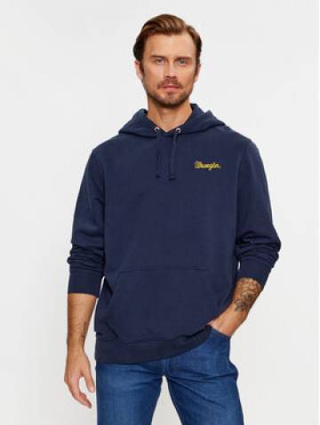 Wrangler Світшот Logo 112341241 Cиній Relaxed Fit Wrangler Світшот Logo 112341241 Cиній Relaxed Fit