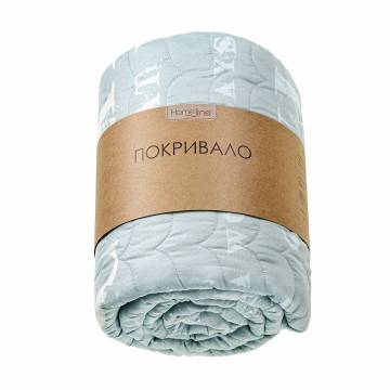 Стеганое покрывало Home Line мятное, 210*240 см (183986)