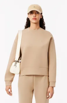 Женская бежевая толстовка. Бежевый 40 Lacoste SF561402S