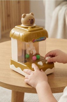 Машина для ловлення кульок із ведмедиком - різнобарвний