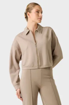 Женская бежевая спортивная кофта Бежевый M Guess V6RQ17.KD822;G1O3