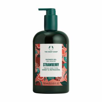 Гель для душа The Body Shop Strawberry Shower Gel, 750 мл