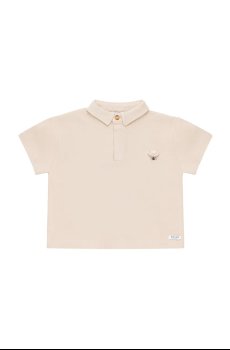 Хлопковое поло для младенцев Donsje Wouti Shirt Groom