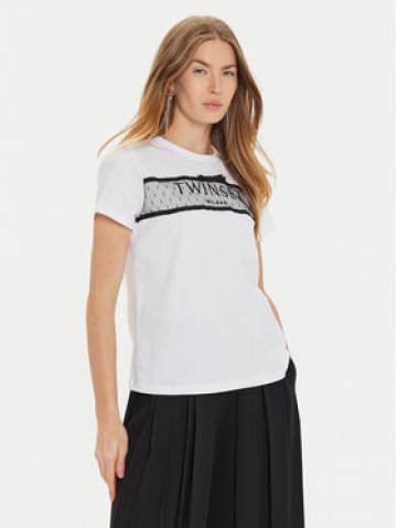 TWINSET Футболка 242TT2290 Білий Regular Fit TWINSET Футболка 242TT2290 Білий Regular Fit