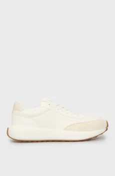 Женские белые кроссовки ATHLEISURE RUNNER Белый 36 Calvin Klein YW0YW01901