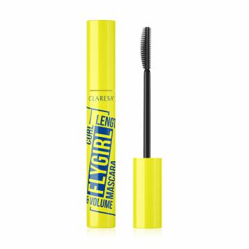 Тушь для ресниц Claresa FlyGirl Curl, Length & Volume Mascara, Black, 10 г Тушь для ресниц Claresa FlyGirl Curl, Length & Volume Mascara, Black, 10 г