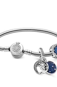 Подарунковий комплект "Насичене синє та прозоре сяйво"