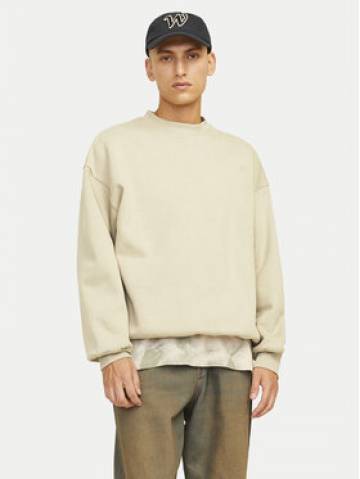 Jack&Jones Світшот Urban Edge 12259945 Бежевий Loose Fit Jack&Jones Світшот Urban Edge 12259945 Бежевий Loose Fit