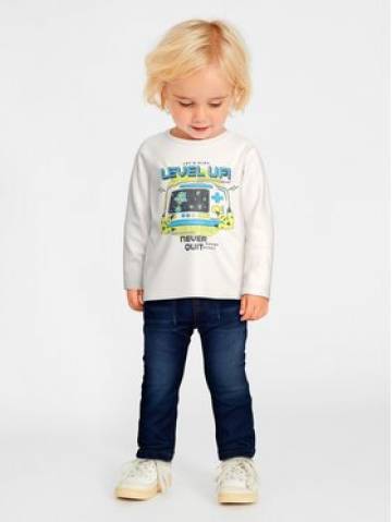 NAME IT Блузка 13218853 Білий Loose Fit NAME IT Блузка 13218853 Білий Loose Fit