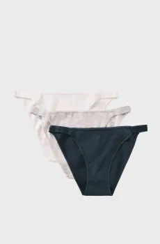 Женские трусики (3 шт) Разноцветный L womensecret 4933669