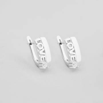 Серебряные серьги Minimal 25101р Серебряные серьги Minimal 25101р