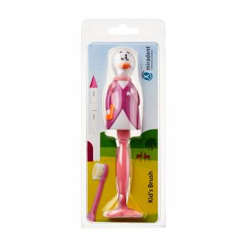 Детская зубная щетка Miradent Kids Brush Lady Allen Duck, 1 шт Детская зубная щетка Miradent Kids Brush Lady Allen Duck, 1 шт