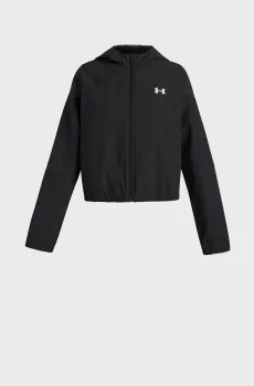 Детская черная ветровка UA Rival Woven HD Jacket Черный 10 Under Armour 6004181-004