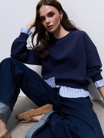 Mohito - Світшот - темно-синій - XL