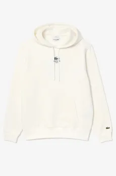 Белое худи (унисекс) Белый S Lacoste SH274070V