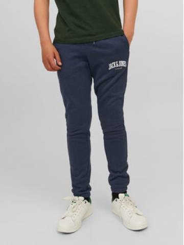 Jack&Jones Junior Спортивні штани 12237403 Cиній Slim Fit Jack&Jones Junior Спортивні штани 12237403 Cиній Slim Fit