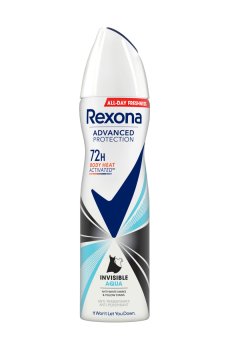 Антиперспирант-спрей Rexona Advanced Protection 72H Invisible Aqua женский, 150 мл