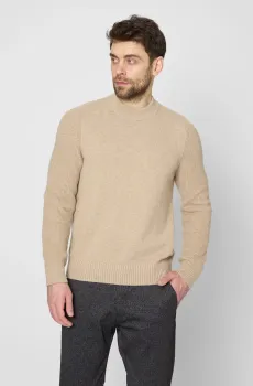 Мужской бежевый джемпер Бежевый S Pierre Cardin PC.-C5 51100.5073