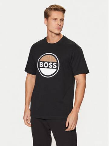 BOSS Футболка 50496223 Чорний Regular Fit BOSS Футболка 50496223 Чорний Regular Fit