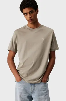 Мужская бежевая футболка PAINTED Бежевый S Calvin Klein Jeans J30J327523