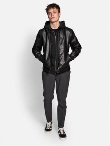 Redefined Rebel Куртка зі штучної шкіри Chris 225008 Чорний Regular Fit Redefined Rebel Куртка зі штучної шкіри Chris 225008 Чорний Regular Fit