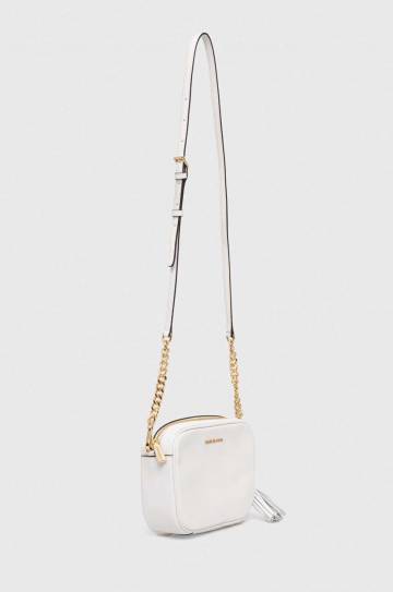 Кожаная сумочка MICHAEL Michael Kors цвет белый Кожаная сумочка MICHAEL Michael Kors цвет белый