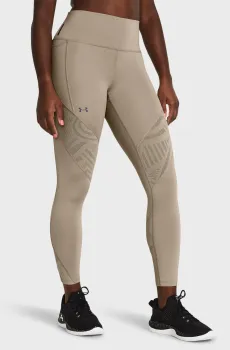 Женские бежевые тайтсы Vanish Elite Vent Ankle Leg Бежевый XS Under Armour 1383553-203