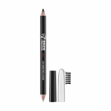 Карандаш для бровей W7 Brow Master 3 in 1 Pencil Dark Brown, 1.5 г Карандаш для бровей W7 Brow Master 3 in 1 Pencil Dark Brown, 1.5 г