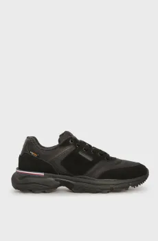 Мужские черные кроссовки M RUNNER CORDURA MIX Черный 44 Tommy Hilfiger FM0FM05221