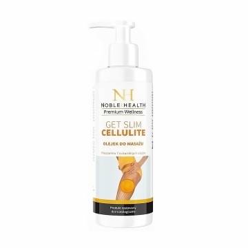 Массажное масло для тела Noble Health Get Slim Cellulite Massage Oil против целлюлита, 200 мг Массажное масло для тела Noble Health Get Slim Cellulite Massage Oil против целлюлита, 200 мг
