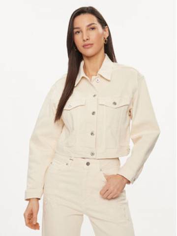 United Colors Of Benetton Джинсова куртка 25Z2DN05C Écru Regular Fit United Colors Of Benetton Джинсова куртка 25Z2DN05C Écru Regular Fit