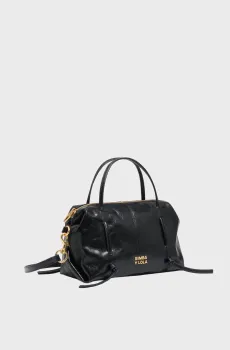 Женская черная кожаная сумка Черный ONESIZE Bimba Y Lola 262BBAJ8S.10000