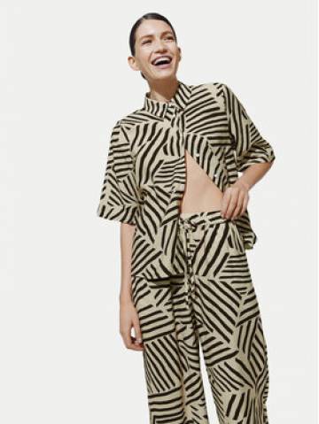 Vila Сорочка Sasja 14102850 Бежевий Loose Fit Vila Сорочка Sasja 14102850 Бежевий Loose Fit