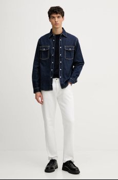 Джинсовая рубашка United Colors of Benetton
